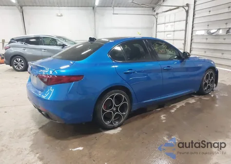 2022 Alfa Romeo Giulia Veloce Awd from USA, damaged, VIN ZARFANBN3N7652533